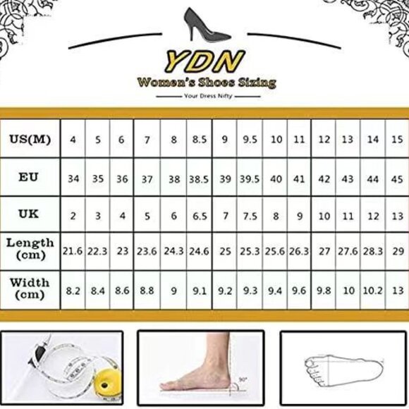 YDN Women's Pointed Toe Slingback Ballet Flats Low Heel Slide Sandals - Picture 7 of 7